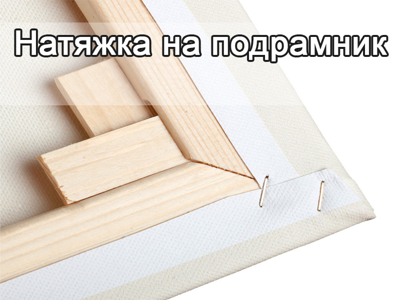 Натяжка на подрамник
