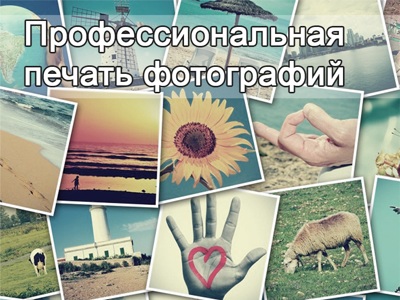 Профессиональная печать фотографий